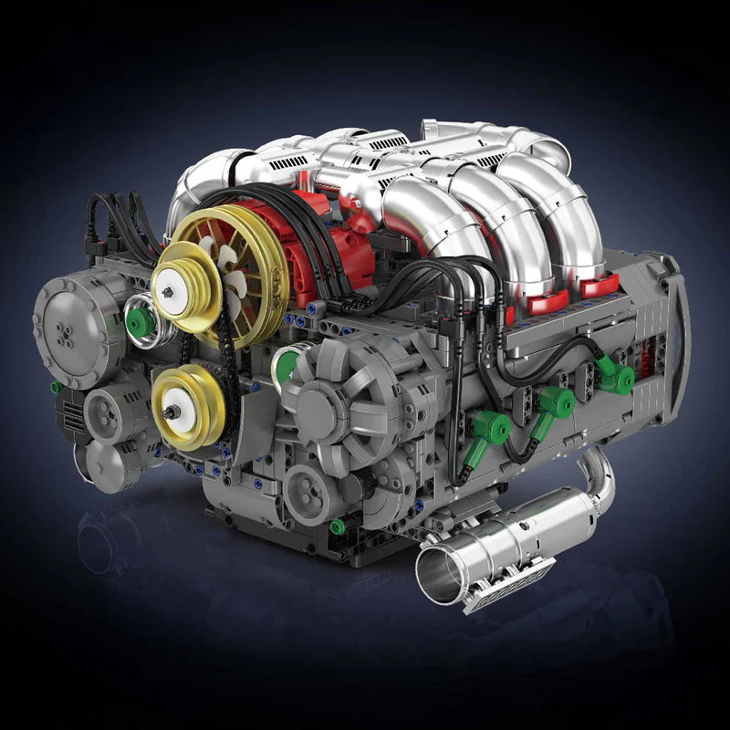 Motorised Flat 6 Engine 2375pcs