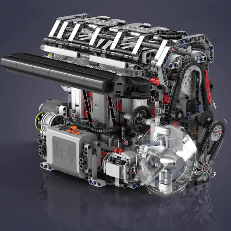 Motorised L4 Gasoline Engine 1787pcs