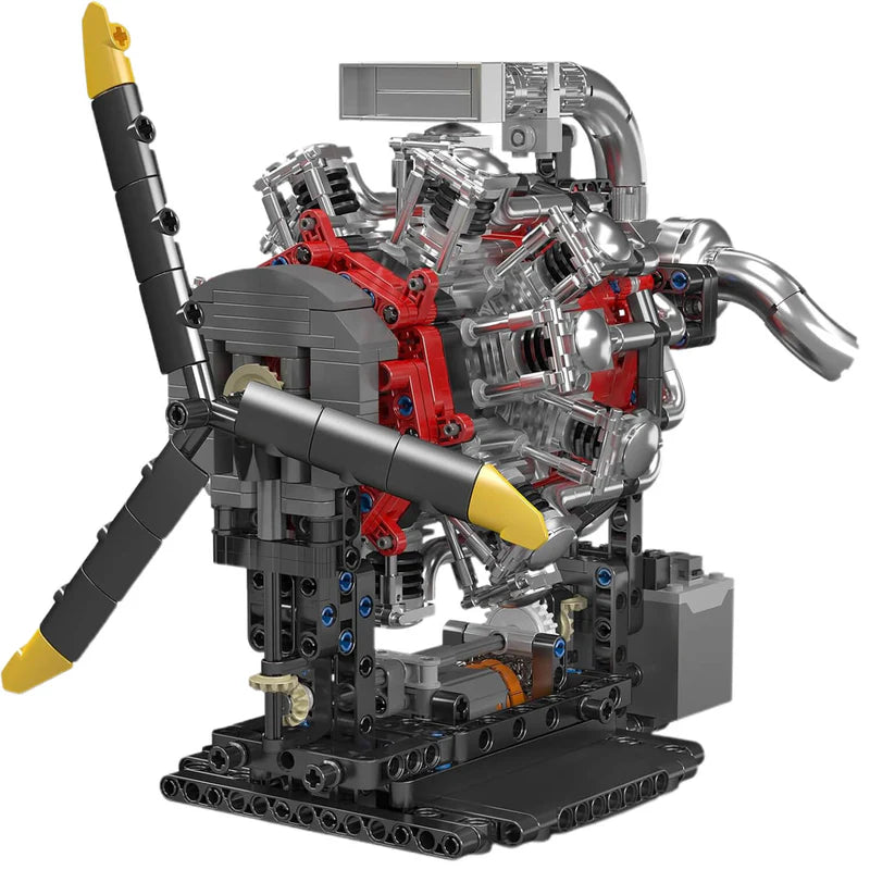 Motorised Radial Aircraft Engine 1147pcs