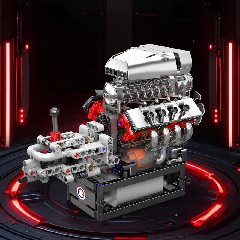 The Iconic V8 Supercharger Engine 855pcs