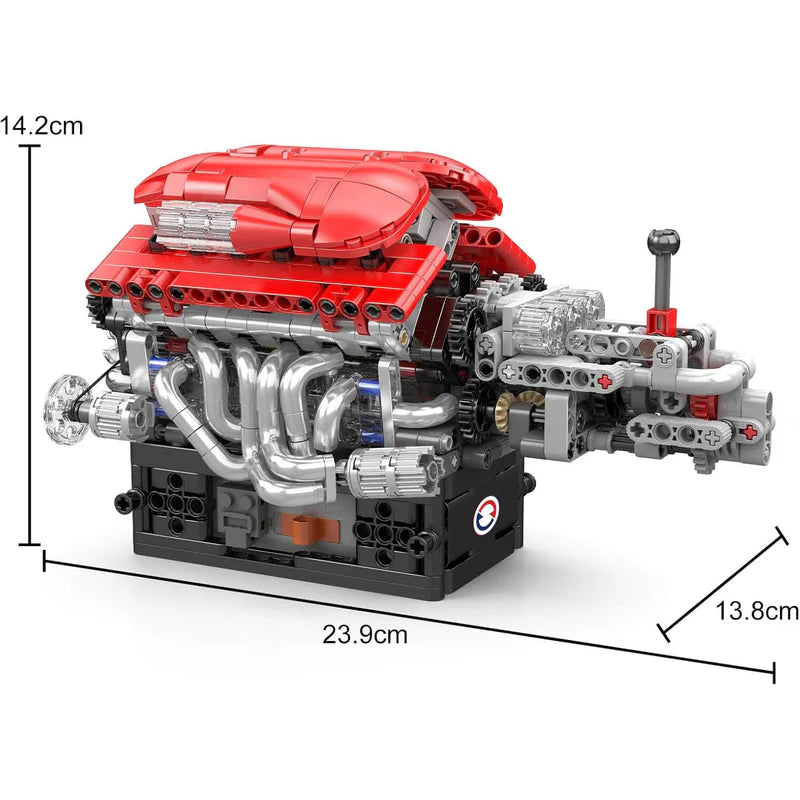 Naturally Aspirated V12 Italian Engine 863pcs