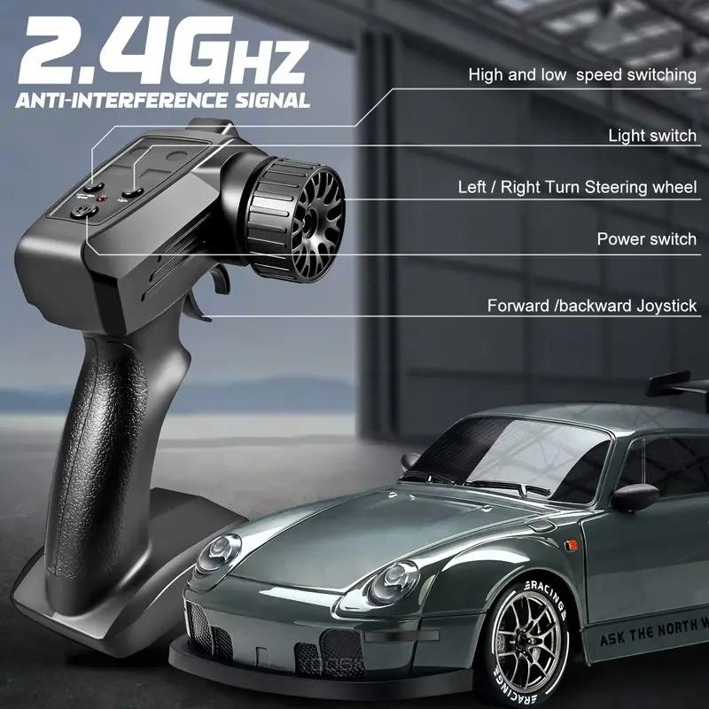 RC Drift Car – 1:24 Scale 4WD Remote Control Racing Car