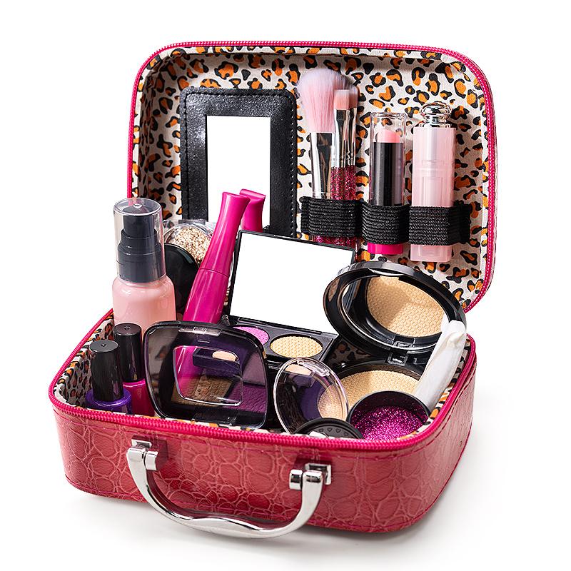 Simulated Makeup Kit for Girls, Play Makeup Set for Kids