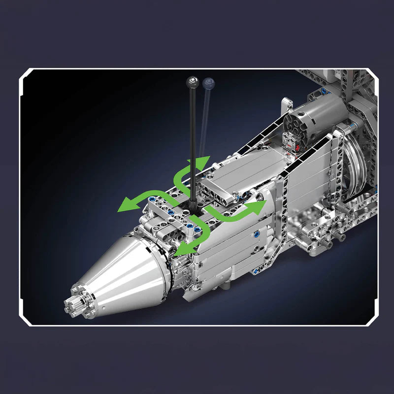 The Ultimate Chrome 5.5L V8 Engine & Gearbox 2899pcs