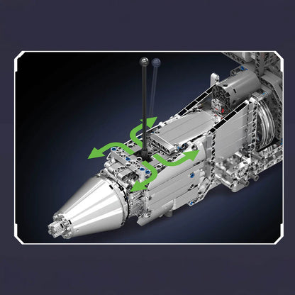 The Ultimate Chrome 5.5L V8 Engine & Gearbox 2899pcs