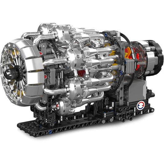 Motorised Turbofan Engine 1214pcs