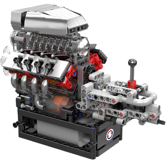 The Iconic V8 Supercharger Engine 855pcs