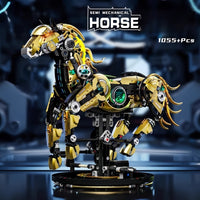 Mechanical horse 1055+pcs