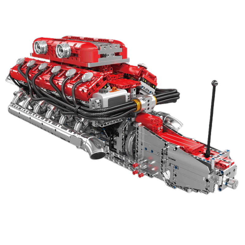The Ultimate V12 Engine & Gearbox 3472pcs