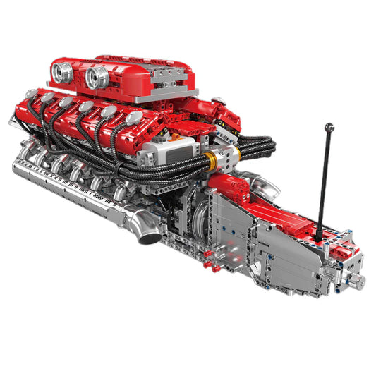 The Ultimate V12 Engine & Gearbox 3472pcs