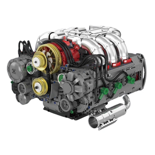 Motorised Flat 6 Engine 2375pcs
