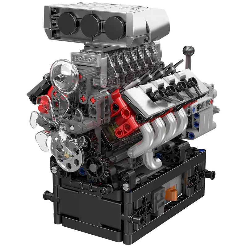 The Iconic V8 Supercharger Engine 855pcs