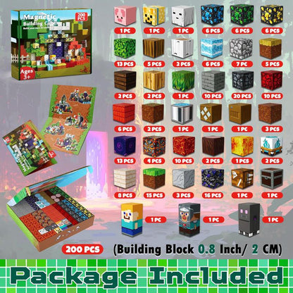Magnetic Building Blocks STEM Children Toys Boys Girls Birthday gift