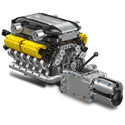 Motorised Italian Bull V12 Engine 1260pcs