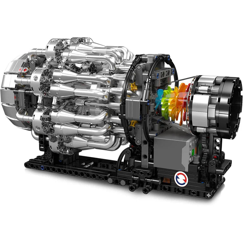 Motorised Turbofan Engine 1214pcs