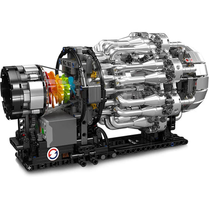 Motorised Turbofan Engine 1214pcs
