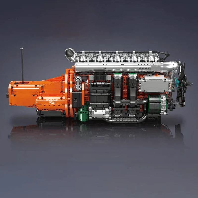 The Ultimate Inline-6 Truck Engine 3236pcs