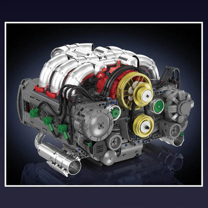 Motorised Flat 6 Engine 2375pcs