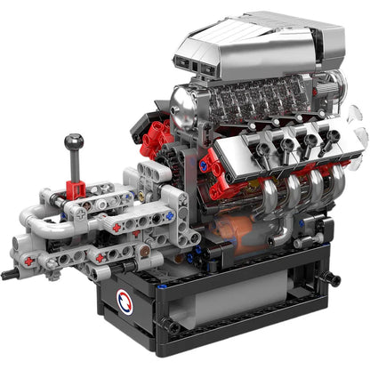 The Iconic V8 Supercharger Engine 855pcs
