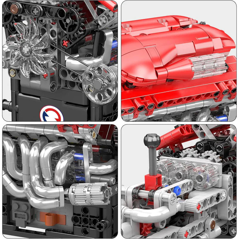 Naturally Aspirated V12 Italian Engine 863pcs