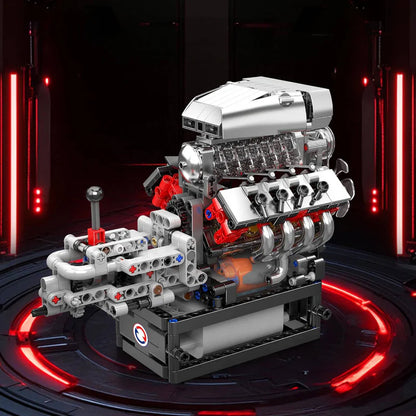 The Iconic V8 Supercharger Engine 855pcs