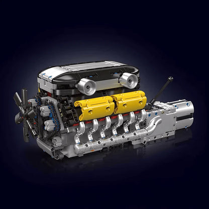 Motorised Italian Bull V12 Engine 1260pcs