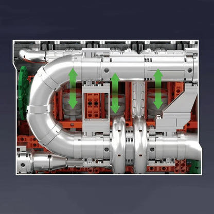 The Ultimate Inline-6 Truck Engine 3236pcs