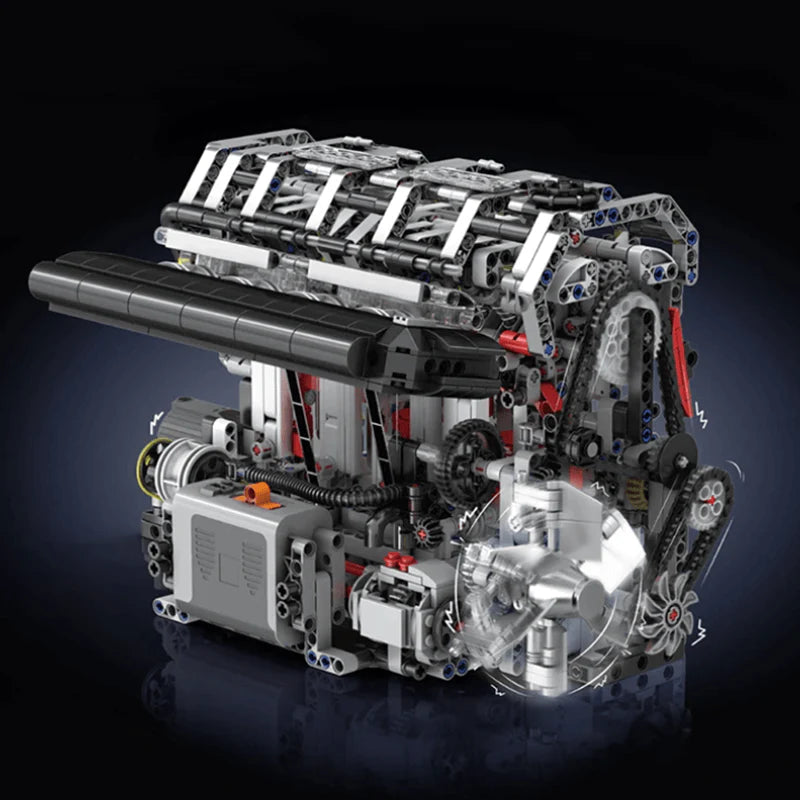 Motorised L4 Gasoline Engine 1787pcs