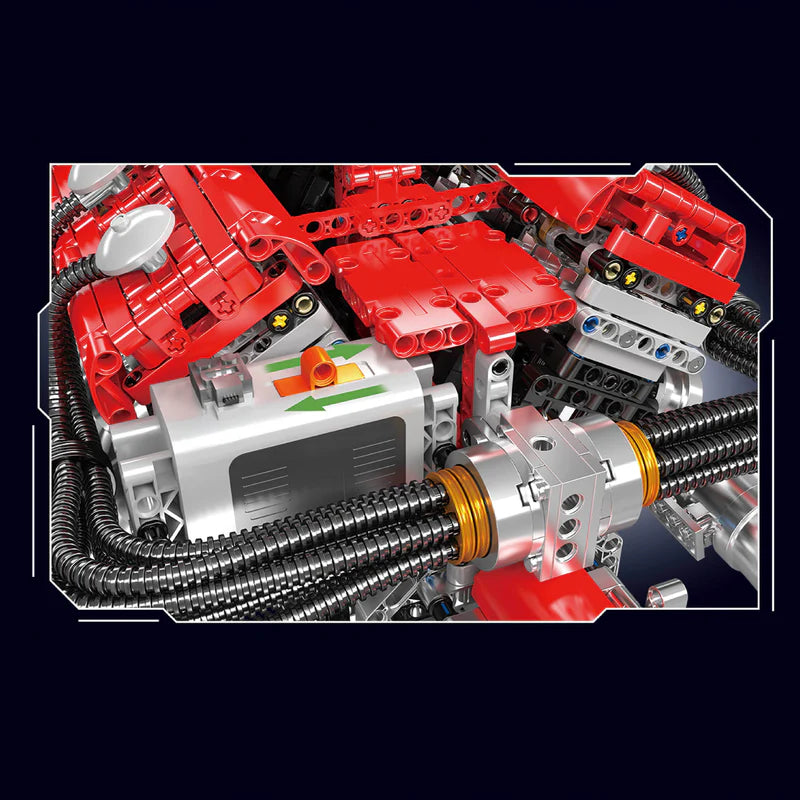 The Ultimate V12 Engine & Gearbox 3472pcs