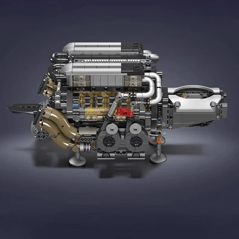 Motorised W16 Engine 952pcs