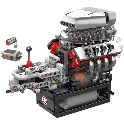 The Iconic V8 Supercharger Engine 855pcs