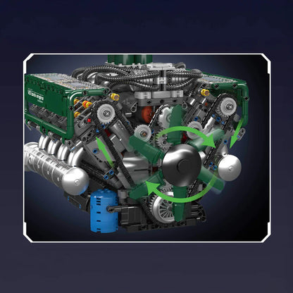 Motorised V8 Tank Engine 2250pcs