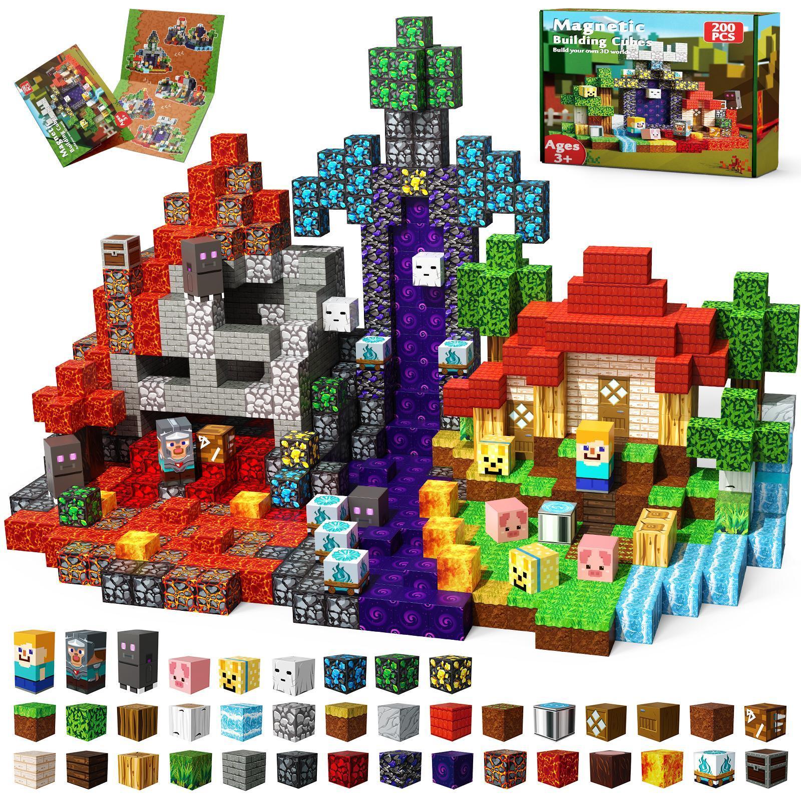 Magnetic Building Blocks STEM Children Toys Boys Girls Birthday gift