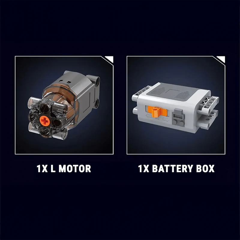 Motorised Hypercar W16 Engine & Gearbox 2024pcs