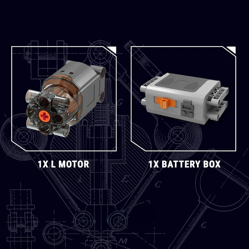The Ultimate V12 Engine & Gearbox 3472pcs
