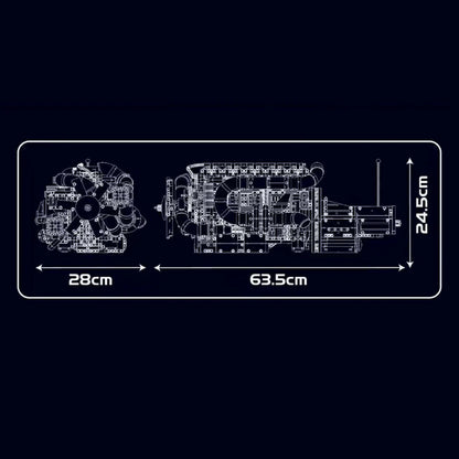 The Ultimate Inline-6 Truck Engine 3236pcs