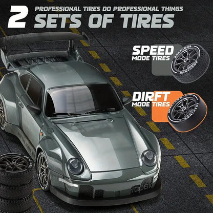 RC Drift Car – 1:24 Scale 4WD Remote Control Racing Car