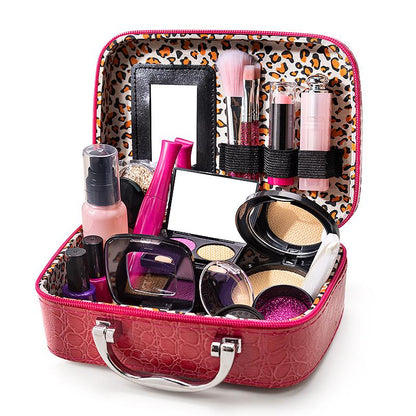 Simulated Makeup Kit for Girls, Play Makeup Set for Kids