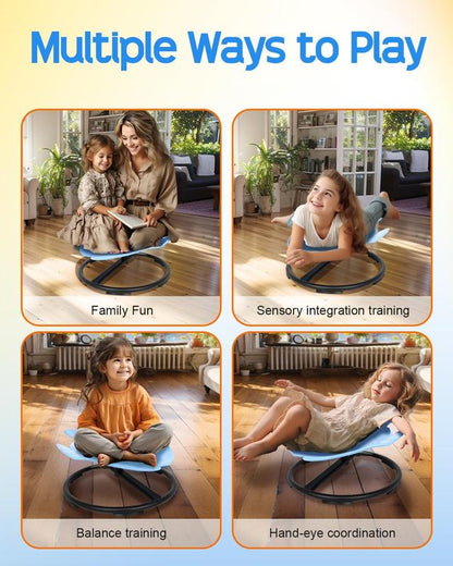 Children's Stress Relief Toy Sensory Rotating Rocking Chair