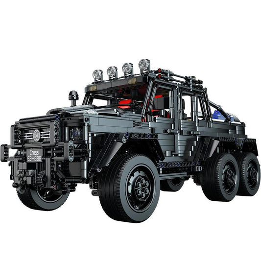 【1:8】3224pcs Dark Warrior Big G Assembly Off-road Vehicle - Brabus Model  Toy