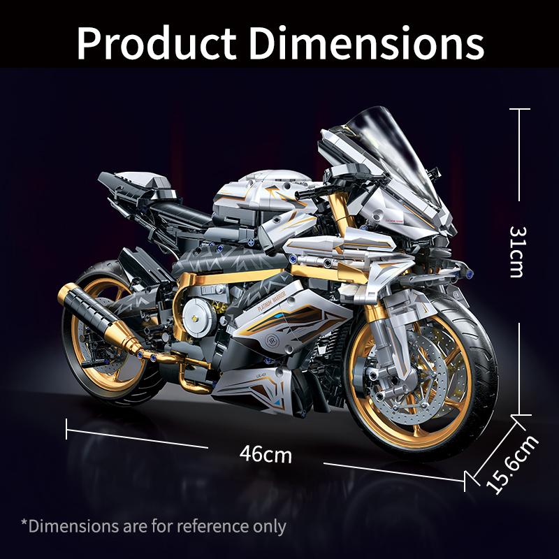 1:5 scale pink motorcycle assembly racing car
