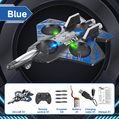 360° Flip RC Jet Plane Toy for Kids with LED Lights - Fun Kids Toy