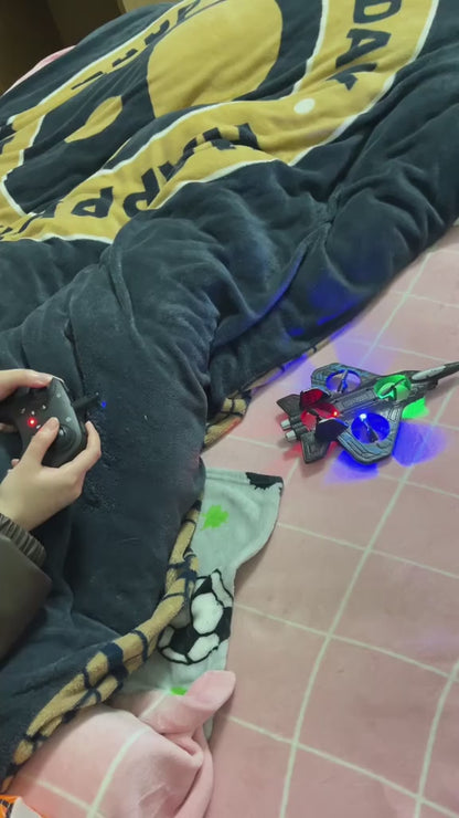 360° Flip RC Jet Plane Toy for Kids with LED Lights - Fun Kids Toy