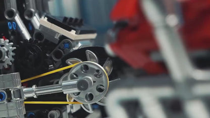 Motorised British Supercar V8 Engine 737pcs